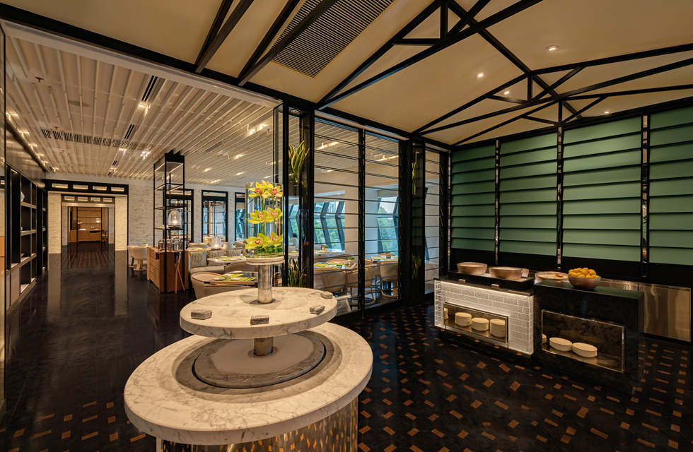 The interior decoration style is fashionable and high-quality, fully expressing the typical American casualness, and there will be no sense of restraint when entering and exiting the restaurant. dining room