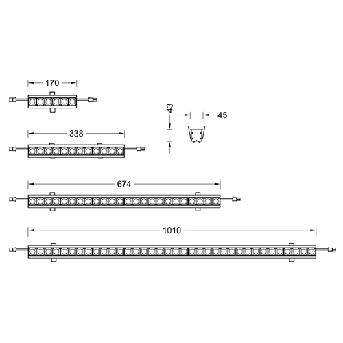 LIGNE PRO Recessed Graze