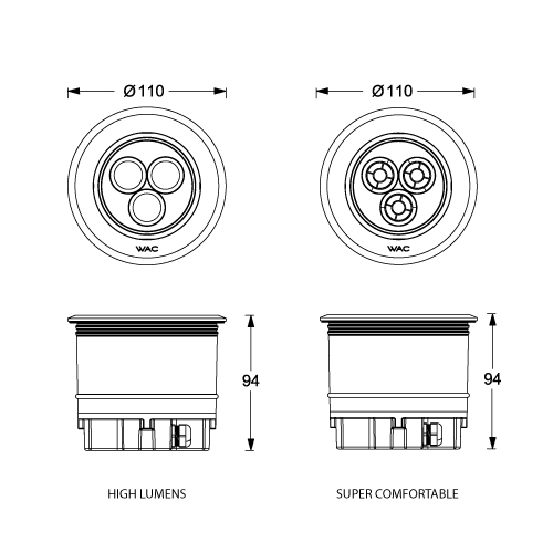 FUEGO COMPACT Uplight HP 110