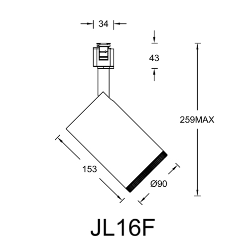 SILO Single Circuit Spot Zoomable