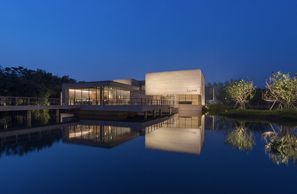 Muxin Art Museum facade lighting