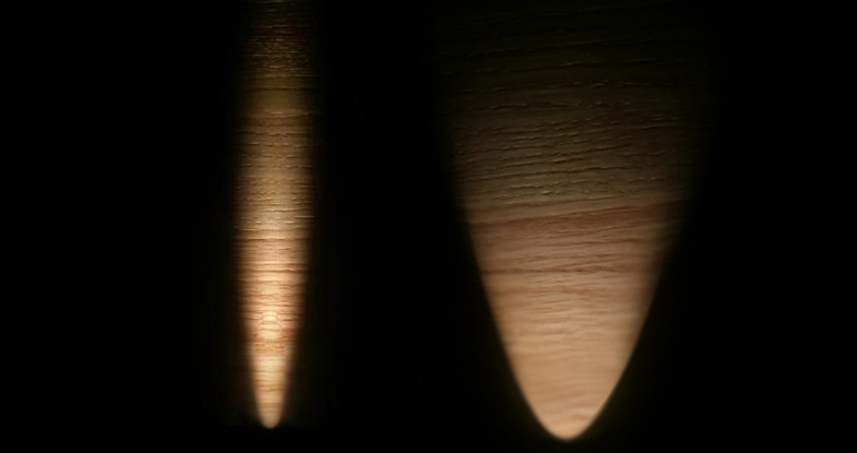 Adjustable beam angle