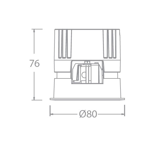 VOLTA Round Fixed 2/3