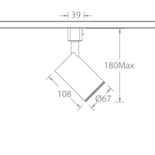 SILO PRO Single Circuit Wall-Washer