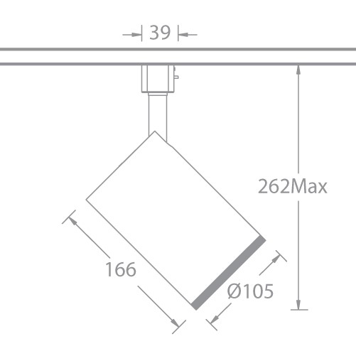 SILO PRO Single Circuit Wall-Washer