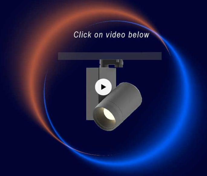 The New Smart PALOMA LED Adjustable operates with Our 3-Circuit Track System