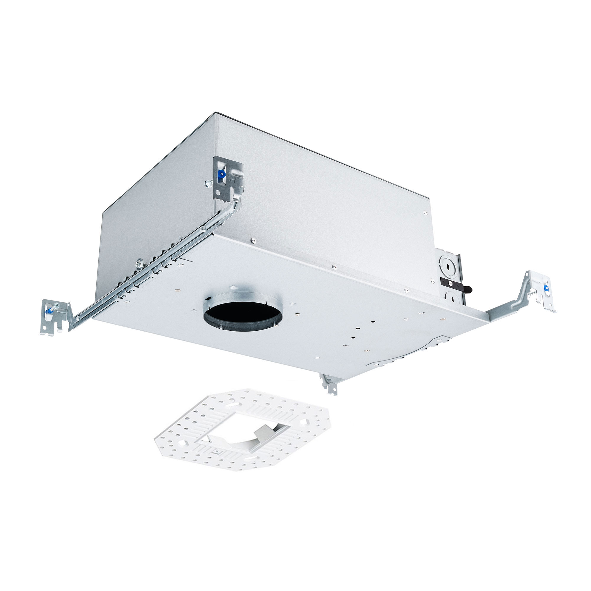 FQ 2″ New Const Housing Trimmed / Trimless, Round / Square