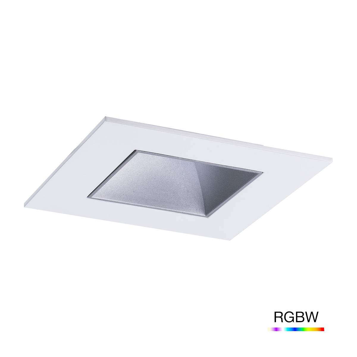 FQ 4″ RGBW Downlight Trimmed Square
