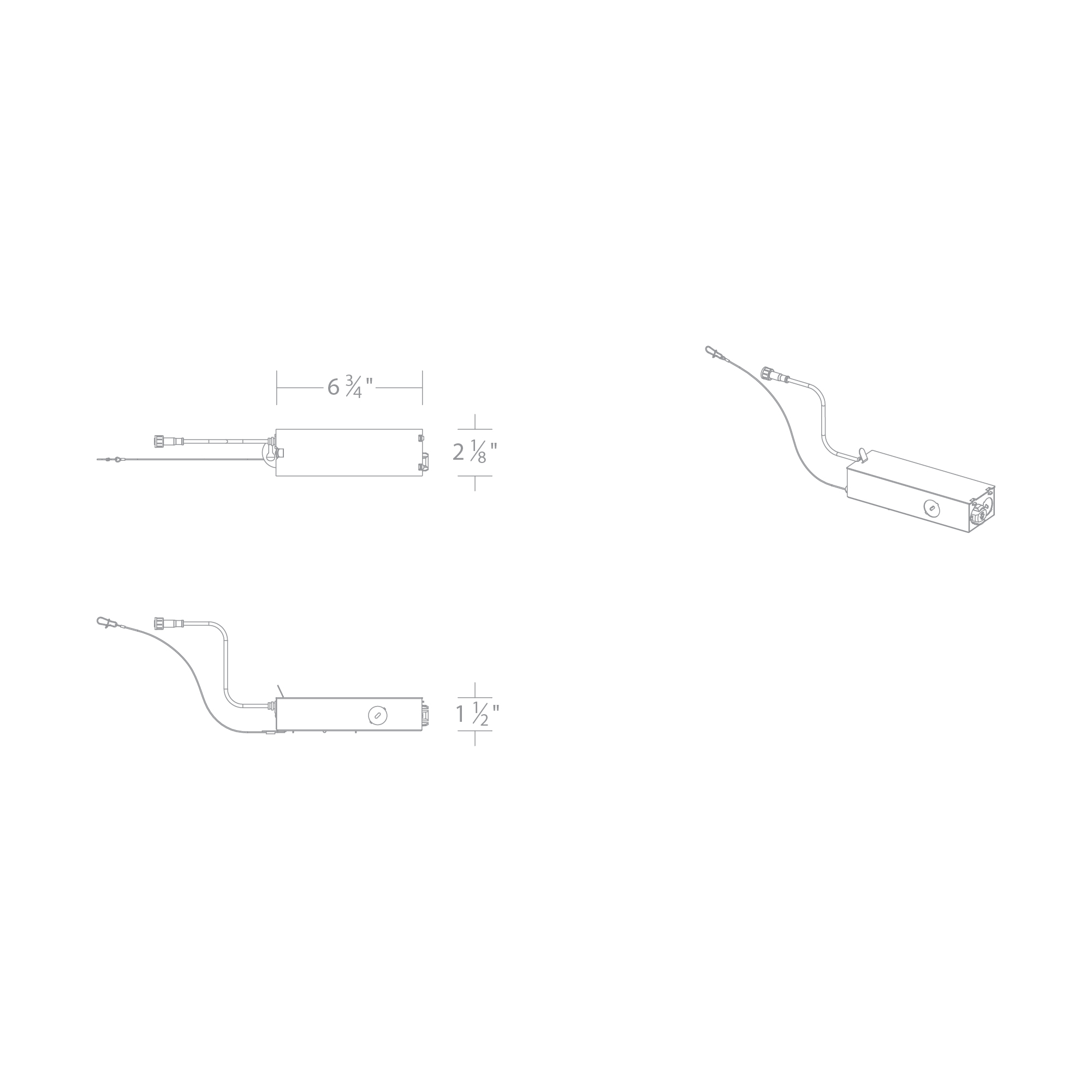 FQ 2″ Tunable White Remodel Housing Trimmed / Trimless Non-IC