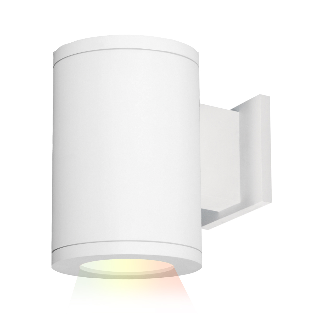 Tube Architectural 5" Color Changing Single Wall Mount