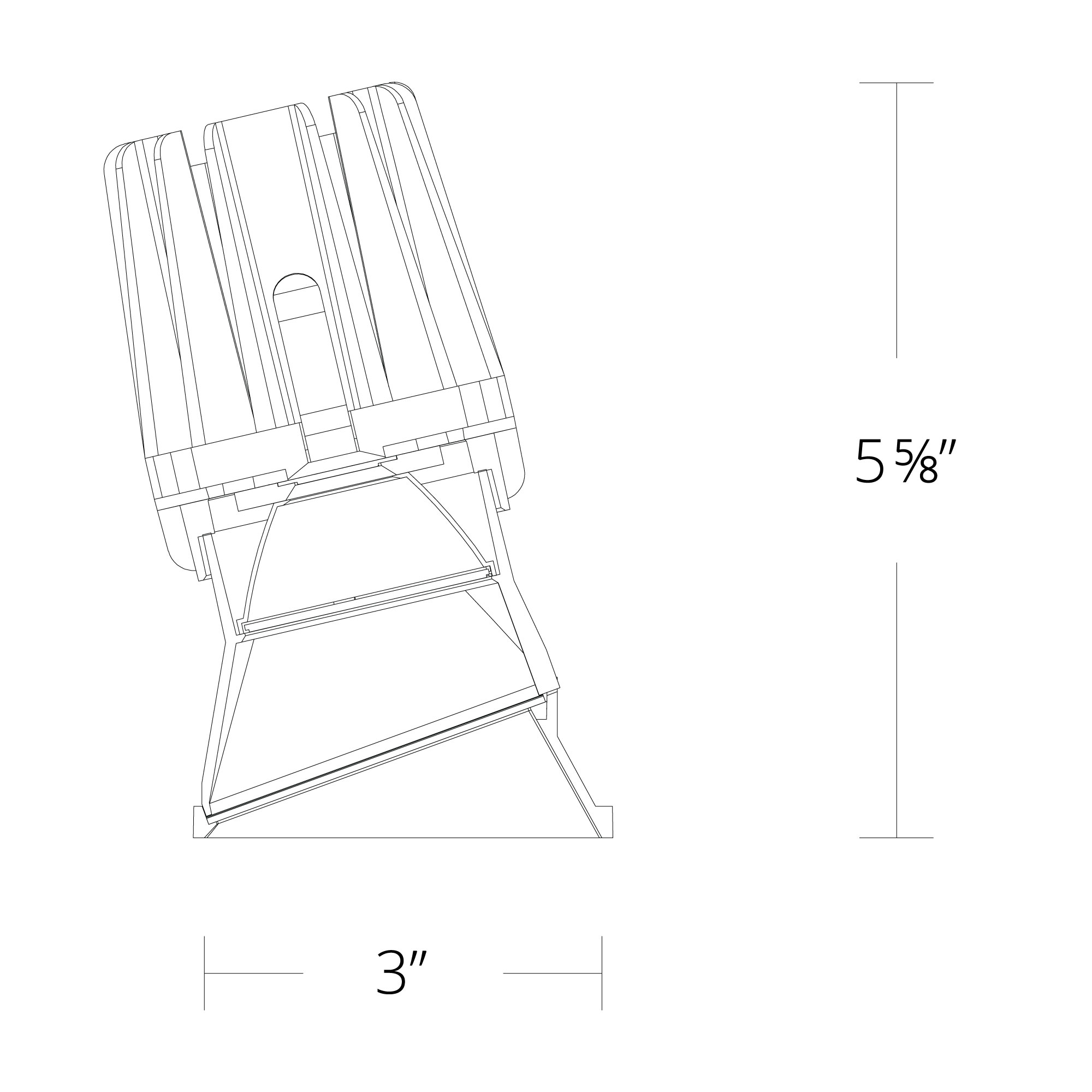 FQ 4″ RGBW Wall Wash Trimless Square