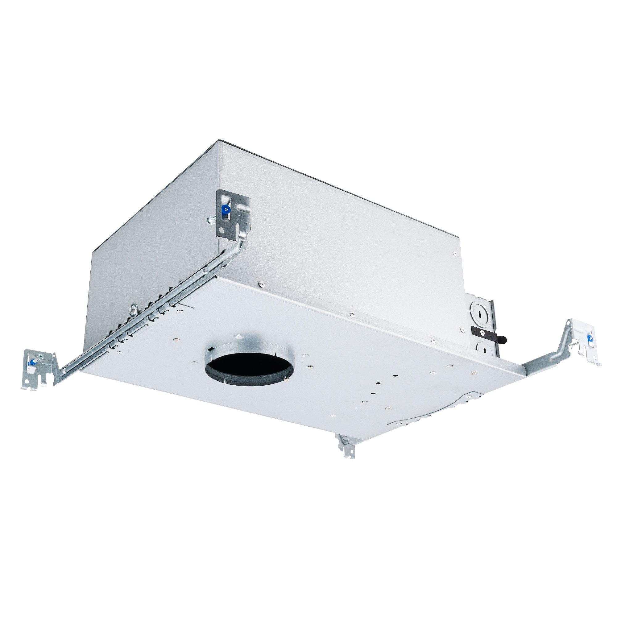 FQ 2″ New Const Housing Trimmed / Trimless, Round / Square